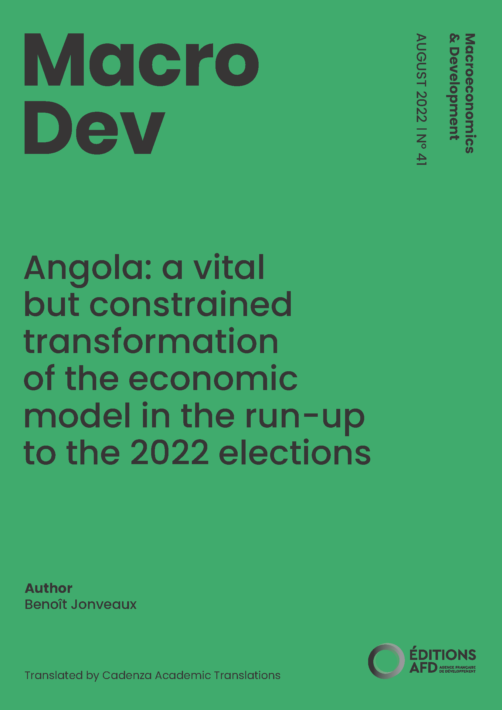Angola: a vital but constrained transformation of the economic model in the run-up to the 2022 elections?